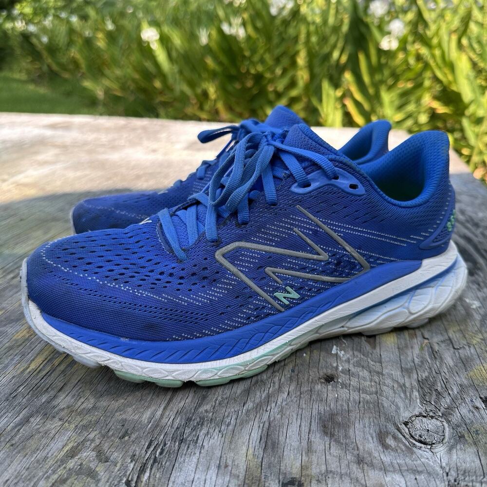 New Balance Men’s 8 - Women’s 9.5 FF X 860 V13 M860B13 Blue Running Sneakers 970